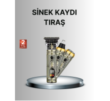 T Bıçaklı Şarjlı Saç Kesme ve Sakal Düzeltici – Burun Trimmerlı 2’si 1 Arada Set