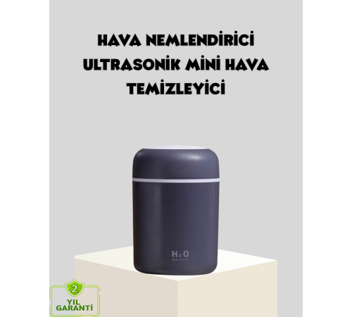 LED Işıklı USB Nemlendirici – Sürekli ve Aralıklı Püskürtme Modu