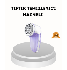 Taşınabilir Şarjlı Tiftik Toplayıcı – Çıkarılabilir Hazneli, Anti-Statik Fırçalı