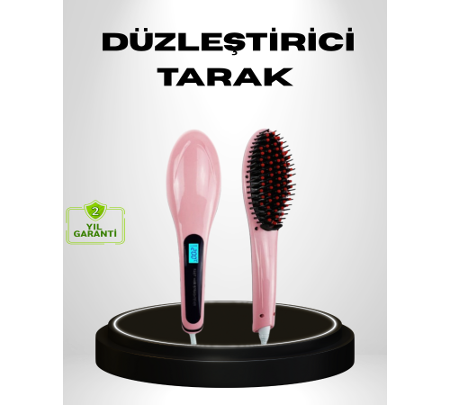 Seramik Plakalı Elektrikli Saç Düzleştirici – Hızlı Isınma, Uzun Kablo, 25W–39W Güç
