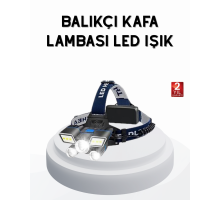 Profesyonel Şarjlı LED Far – IPX5 Suya Dayanıklı, 4 Işık Modu, Hareket Sensörlü