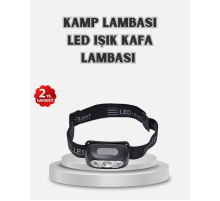 Gece Balıkçılığı İçin Ultra Parlak Şarjlı Kafa Lambası | 4 Işık Modu + USB Şarj