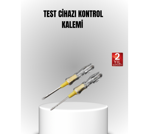 Neon Işıklı Elektrik Kontrol Kalemi