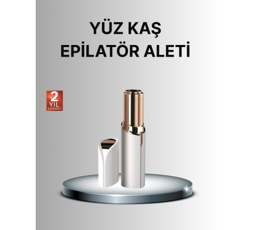 Taşınabilir Yüz ve Kaş Epilatörü – Acısız Tüy Temizleme