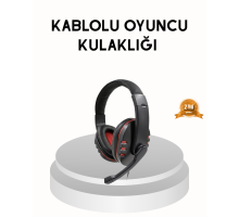 Profesyonel  Kulaklık – Mikrofonlu, Yumuşak Pedli, Stereo Ses Kalitesi, Tere Dayanıklı