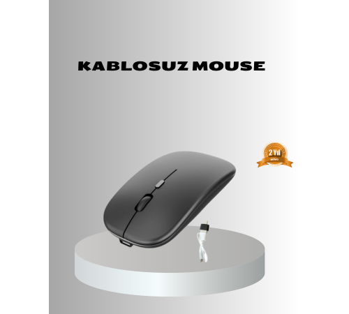 Kablosuz  Mouse –  Ayarlanabilir, Ergonomik