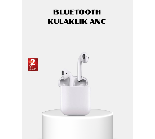 Kablosuz ANC Kulak Üstü Kulaklık – Gürültü Engelleme, Mikrofonlu