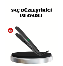 Titanyum Kaplamalı Saç Düzleştirici – Nem Koruma Sensörü