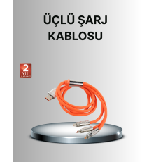 Dayanıklı Hızlı Şarj Kablosu – Esnek, Kırılmaz ve Yüksek Hızlı Veri Aktarım Destekli