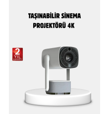 HD 720p Projeksiyon Cihazı – Geniş Ekran, 10.000 Saat Ampul Ömrü, Ev Sineması Deneyimi
