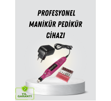Profesyonel Tırnak Manikür Aleti – Şarjlı, Ayarlanabilir Hız, Düşük Titreşim ve Sessiz Motor Teknolojisi