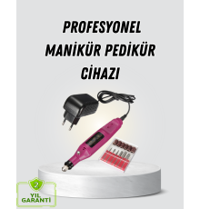 Profesyonel Tırnak Manikür Aleti – Şarjlı, Ayarlanabilir Hız, Düşük Titreşim ve Sessiz Motor Teknolojisi