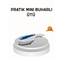 Mini Buharlı Seyahat Ütüsü – Hızlı Isınan, Koku Giderici, Her Kumaşa Uygun Taşınabilir Ütü
