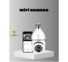 Akıllı Duy Kamera Gece Görüşlü ve Hareket Algılama Sensörlü