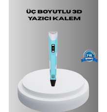 3D Yazıcı Kalem Taşınabilir FDM Teknolojili ve Çok Amaçlı Kullanımlı
