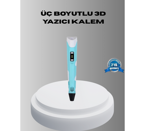 3D Yazıcı Kalem Taşınabilir FDM Teknolojili ve Çok Amaçlı Kullanımlı