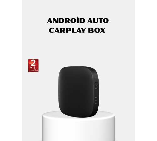 Android Auto Kablosuz Dönüştürücü Hızlı Eşleşme ve Sesli Asistan Destekli