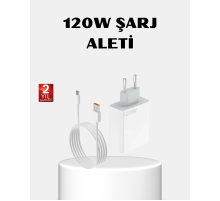 120W Type-C Hızlı Şarj Adaptörü – Akıllı Koruma ve Turbo Güç Desteği