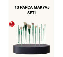 13’lü Yumuşak Kıllı Makyaj Fırça Seti – Profesyonel Kalite, Hassas Ciltlere Uygun