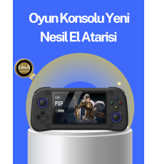 4.3” HD Ekranlı El Konsolu 64GB Hafıza Kartı ve 10000 Yüklü Oyun