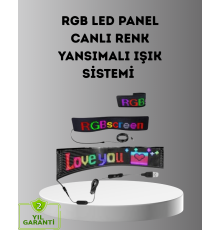 Akıllı LED Matrix Panel – USB Bağlantılı, Kaydırmalı Yazı ve Animasyon Desteği