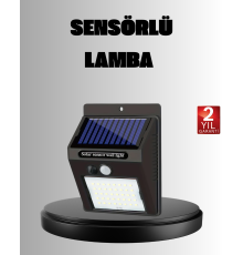 Solar LED Bahçe Aydınlatma – Hareket Sensörlü, Güneş Paneliyle Şarj Olan, IP65 Dayanıklı