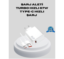67W Type-C Turbo Şarj Cihazı – Aşırı Akım ve Isı Koruması, Seyahat Uyumlu