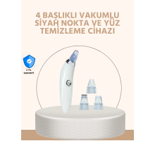 Güçlü Vakumlu Siyah Nokta Temizleyici – Cilt Pürüzlerini Gideren