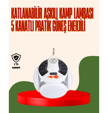 IPX4 Suya Dayanıklı, Katlanabilir LED Kamp Lambası ve Acil Durum Işığı