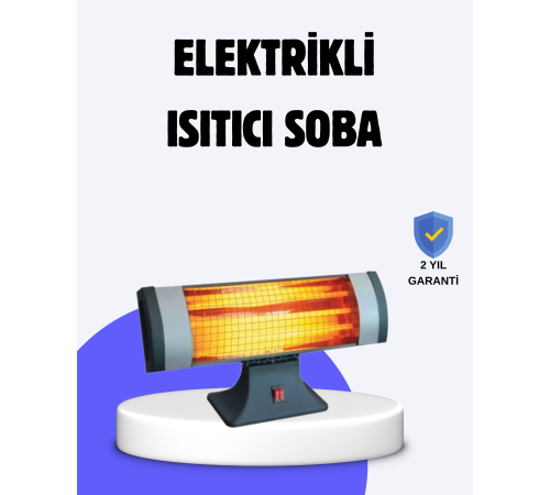 Taşınabilir Infrared Isıtıcı Aşırı Isınma Korumalı
