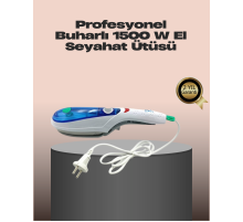 Pratik Buharlı Seyahat Ütüsü Kırışıklık Açıcı
