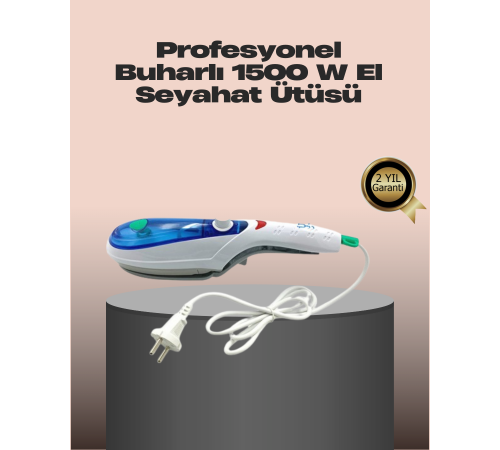 Pratik Buharlı Seyahat Ütüsü Kırışıklık Açıcı