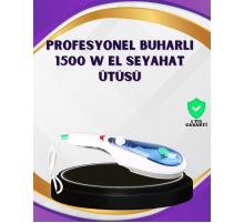 Taşınabilir Buharlı Ütü 1500W | Giysilerde Yanık Bırakmaz, Kokuyu Giderir