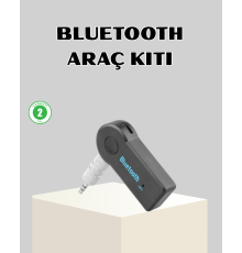 Bluetooth Araç Kiti AUX MP3 Çalar Kablosuz Eller Serbest Cihaz