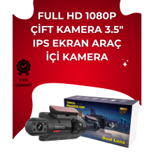 Otomatik Kayıtlı Full HD Araç Kamerası – Döngüsel Kayıt ve Hareket Algılama