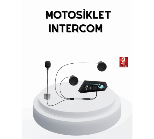 BT22 Kablosuz Kask Kulaklığı – Bluetooth 5.0, Intercom, Su Geçirmez ve Uzun Ömürlü Batarya