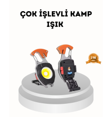 Şarj Edilebilir Çok Amaçlı Mini Fener – Güvenlik Düdüklü, Kompakt ve Hafif Tasarım