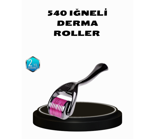 Derma Roller Titanyum İğneli Cilt Yenileyici – Akne, Kırışıklık ve Leke Karşıtı