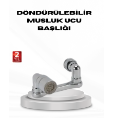 1080 Derece Musluk Aparatı – Tüm Lavabolara Uygun Esnek Başlık ve Su Akış Kontrolü