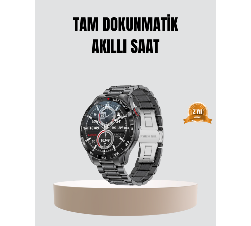 100mAh Şarjlı Akıllı Saat – Mesaj Bildirimi, Müzik Kontrolü ve Ergonomik Tasarım