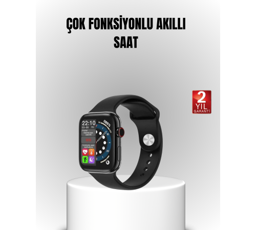 Yüksek Çözünürlüklü 1.9" Akıllı Saat – 5-6 Gün Aktif Kullanım, Şık ve Modern Tasarım