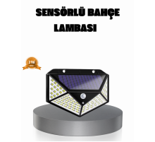 Solar Güçlü 100 LED Bahçe Lambası – Enerji Tasarruflu, Suya Dayanıklı ve Geniş Açılı Işık