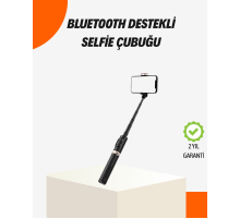 Bluetooth’lu Işıklı Selfie Çubuğu – Katlanabilir, 130 cm