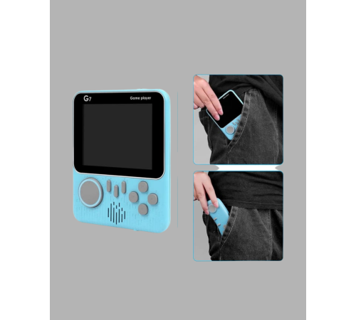 Retro Oyun Konsolu – 3.5 İnç Ekran, 666 Klasik Oyun, TV Bağlantılı