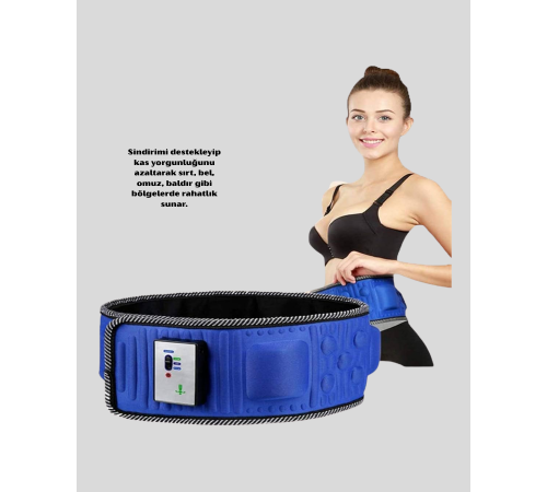 Motorlu Titreşimli Masaj Kemeri – 5 Hız Ayarı ve 2 Fonksiyonlu Çalışma Modu