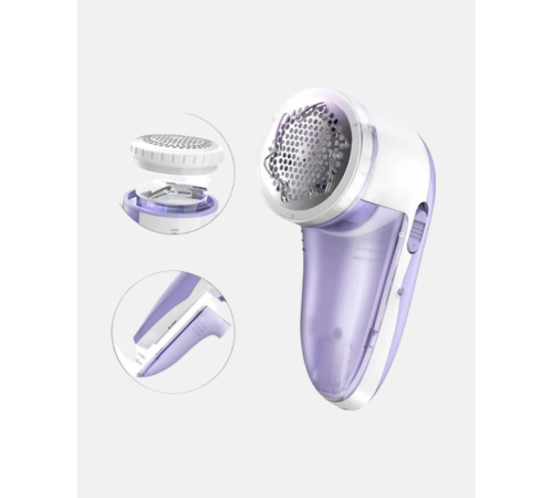 Şarjlı Tiftik Temizleyici – Çıkarılabilir Hazneli, Anti-Statik Fırçalı, USB Şarjlı