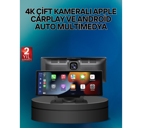Audi , Skoda Octavia, Superb, Seat Leon, Ibiza, Hyundai i20, i30, Tucson,Uyumlu Android Auto & CarPlay Multimedya Ekran
