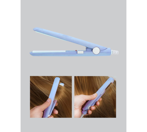 Mini Seramik Saç Düzleştirici – Kompakt Boy, 180°C Hızlı Isınma, Seyahat Tipi