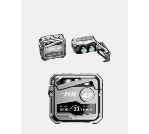 IPX5 Su Geçirmez Kablosuz Bluetooth Kulaklık – Powerbank Şarj Kutulu, Düşük Gecikmeli Oyun Modu