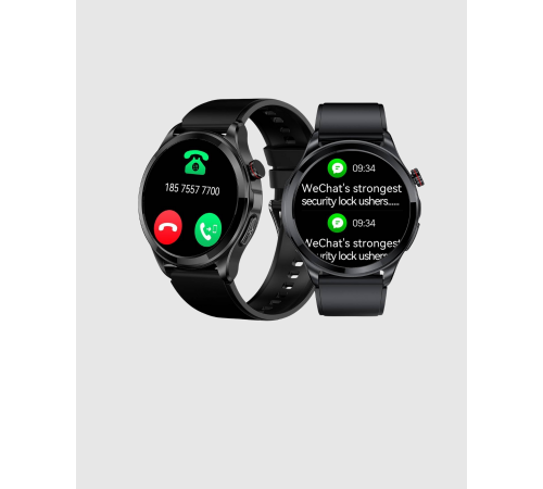 AMOLED Ekranlı Smartwatch – 3 Kordonlu, Kalp Atış & Uyku Takipli Akıllı Saat